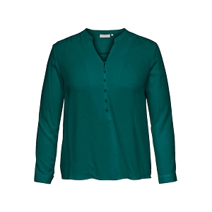 ONLY CARMAKOMA CARELINA LS TOP WVN<br>Vert