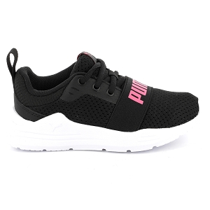 PUMA PUMA WIRED RUN JR<br>Noir rose