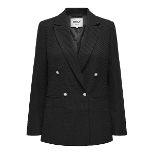 ONLY TIKVA LS BOUCLE BLAZER CC TLR Noir