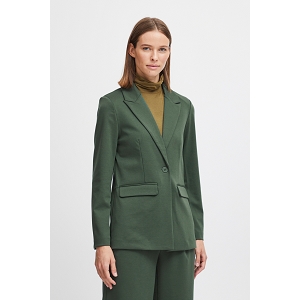 B YOUNG BYRIZETTA LONG BLAZER 2<br>Vert foncé