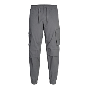 JACK AND JONES JPSTKANE JJNOAH CUFFED CARGO NOOS<br>Gris