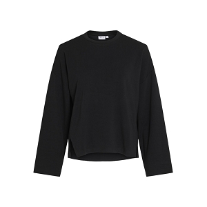  VIREFLECTI CREW NECK LS SWEAT TOP<br>Noir  