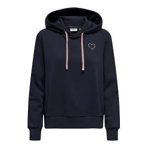  NOLI LS HEART HOOD CC SWT<br>Marine  