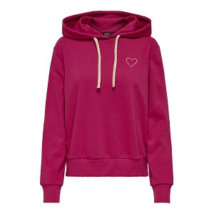  NOLI LS HEART HOOD CC SWT<br>Fuchsia  