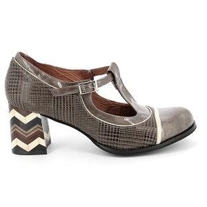 NEMONIC 2226<br>Taupe Cuir lisse