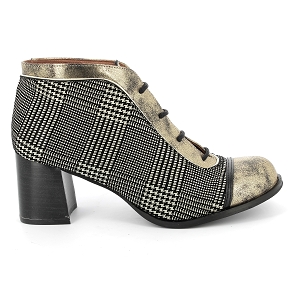 NEMONIC 2228<br>Noir bronze Cuir lisse