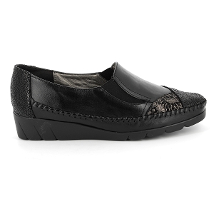 PEDI GIRL DOAN<br>Noir multi Cuir lisse