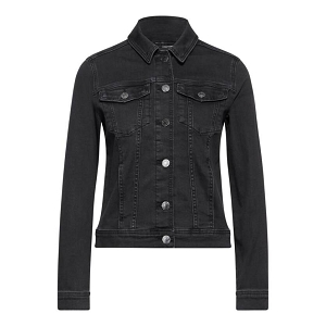  QR LTD DENIMJACKET BLACK WASHED<br>Anthracite  