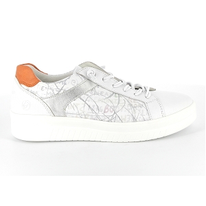 REMONTE D0J00<br>Blanc argent Cuir lisse