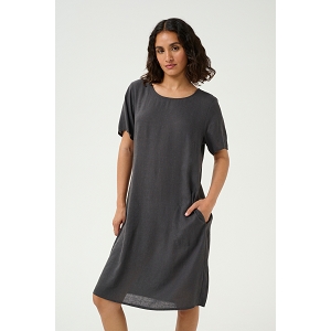 KAFFE DK COMPANY KAMILIA DRESS<br>Anthracite Lin
