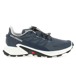 SALOMON SUPERCROSS 4 GTX<br>Marine Toile imperméable