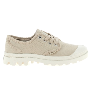 PALLADIUM PAMPA OXFORD<br>Beige foncé Toile Canvas