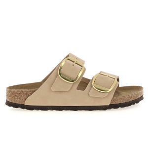BIRKENSTOCK ARIZONA BIG BUCKLE<br>Beige Cuir gras