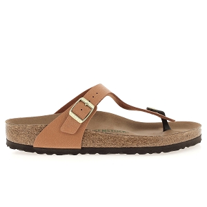BIRKENSTOCK GIZEH<br>Camel Cuir synthétique