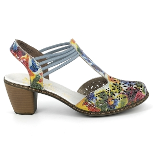 RIEKER 40969<br>Multicolore Cuir synthétique