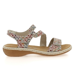 RIEKER 659C7<br>Multicolore Cuir synthétique