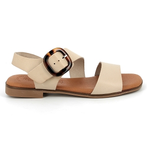 EVA FRUTOS 3020<br>Taupe Cuir lisse