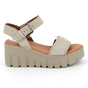 TAMARIS 28712<br>Taupe Cuir lisse