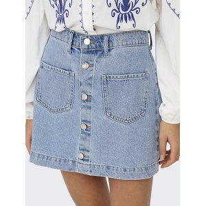 ONLY AMAZING HW SKIRT TAI DNM NOOS<br>Jean blush