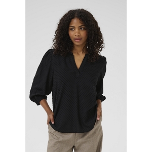 KAFFE DK COMPANY KAANNIKA BLOUSE<br>Noir