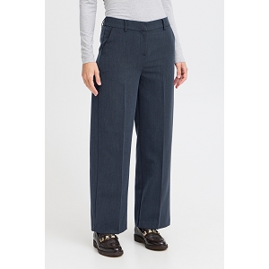 B YOUNG BYDANTA WIDE LEG PANT 2 CROP<br>Marine