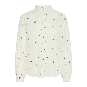 B YOUNG BYJADIS SHIRT<br>Blanc multi