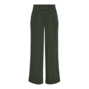 YASKATLEY HMW PINSTRIPE PANT SANIA BUTTON PANT JRS:Kaki//