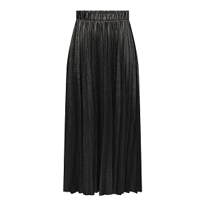 ONLY SIKKA FR FOIL PLISSE SKIRT WVN CS<br>Noir