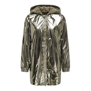 ONLY FRY METALLIC FUR JACKET OTW CS OTW Mordoré