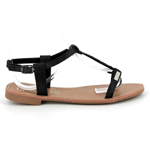 LES PETITES BOMBES DELIA<br>Noir Cuir synthétique