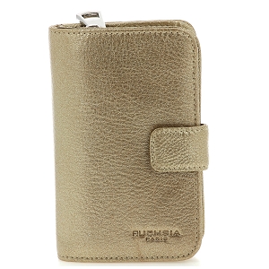 FUCHSIA F9727.1<br>Or Cuir lisse