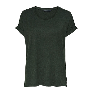 H51004 MOSTER SS ONECK TOP NOOS JRS:Vert foncé//