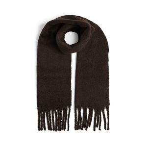 PIECES PCNIKITA LONG SCARF NOOS BC<br>Marron foncé Polyester