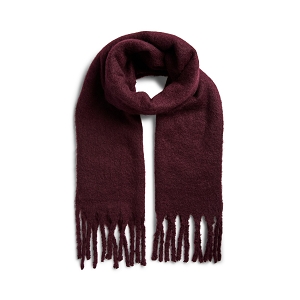 PIECES PCNIKITA LONG SCARF NOOS BC<br>Violet foncé Polyester