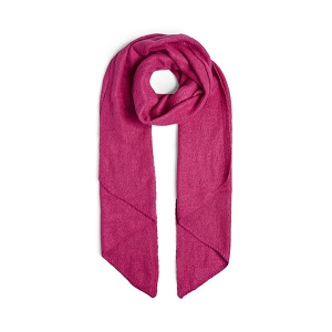 PIECES PCPYRON LONG SCARF NOOS BC<br>Fuchsia Polyester