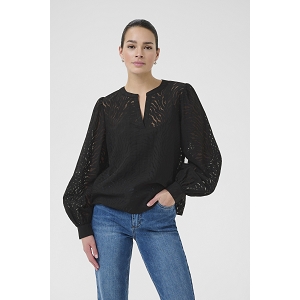 KAFFE DK COMPANY KAVIVIAN BLOUSE<br>Noir