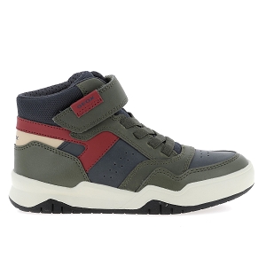  J PERTH GARÇON<br>Kaki marine Cuir synthétique 