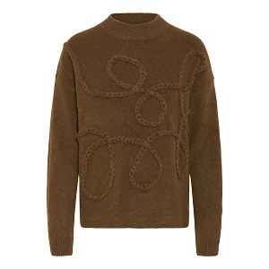 B YOUNG BYMEDI DECO JUMPER<br>Camel