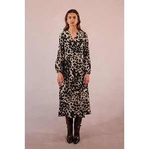 IBI LS PULLOVER N126DN:Kaki noir//Imprimé