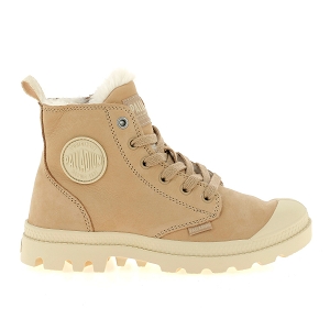 PALLADIUM PAMPA HI ZIP WL<br>Beige foncé Nubuck