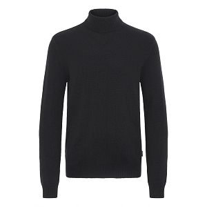 PCJYLANDA LONG SCARF BC BHBRANKO ROLL KNIT:Noir//