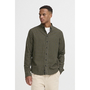 BLEND BHATZE SHIRT CHECK<br>Marron beige