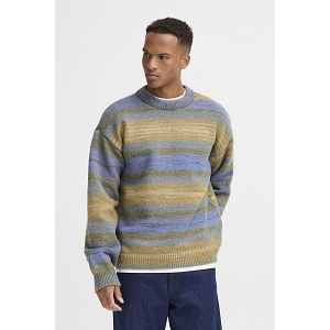 BLEND BHBIRGER STRIPE CREW<br>Bleu multi
