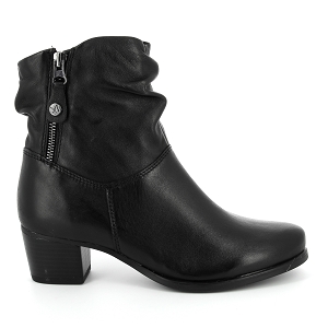 CAPRICE 25348<br>Noir Cuir lisse