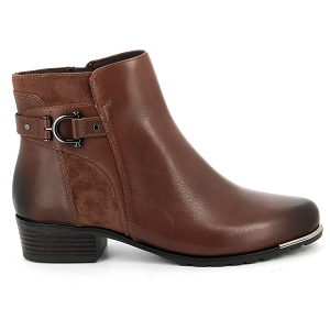 CAPRICE 25334<br>Cognac Cuir lisse