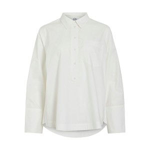 ROUGE EDIT ROUBELMONT LS HALF PLACKET<br>Blanc