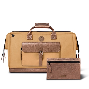 CABAÏA DUFFLE ADVENTURER<br>Camel Toile Nylon