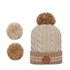 CABAÏA CREAMY GIN<br>Beige multi Acylique Synthétique