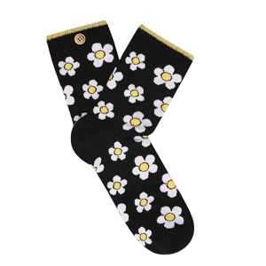 CABAÏA FLOWER<br>Noir jaune Coton