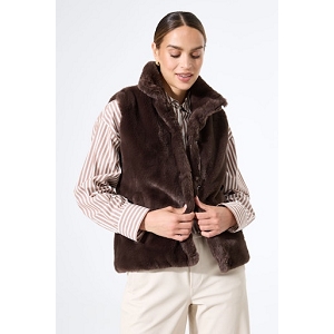  J50093<br>Marron Imitation Fourrure 